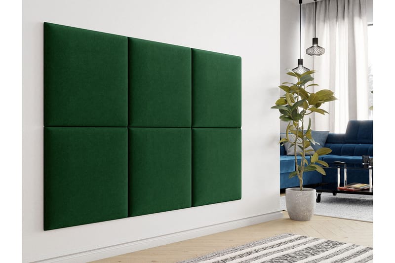 Zaratuz Seinäpaneeli 60x60 cm - Vihreä - Talo & remontointi - Rakentaminen - Lattiat & seinät & katot - Lattia & seinäpinnat