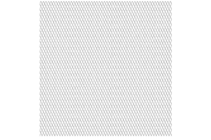 Puutarhan verkkoaita ruostumaton teräs 100x85 cm 20x10x2 mm - Hopea - Talo & remontointi - Rakentaminen - Levyt & rakennuslevyt - Ruostumaton teräs