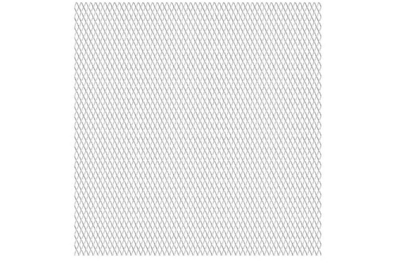 Puutarhan verkkoaita ruostumaton teräs 50x50 cm 20x10x2 mm - Hopea - Talo & remontointi - Rakentaminen - Levyt & rakennuslevyt - Ruostumaton teräs