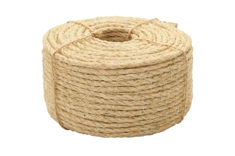Köysi 100% Sisal 10mm 100 m - Talo & remontointi - Rakentaminen - Naulat, ruuvit & kiinnitys - Köydet & haat