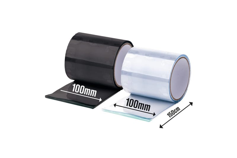 Korjausteippi Heissner EasyFix 150 x 10 cm Musta - Musta - Talo & remontointi - Rakentaminen - Naulat, ruuvit & kiinnitys - Teipit