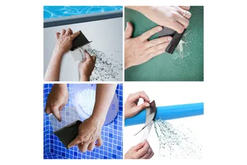 Korjausteippi Heissner EasyFix 150 x 10 cm Musta - Musta - Talo & remontointi - Rakentaminen - Naulat, ruuvit & kiinnitys - Teipit