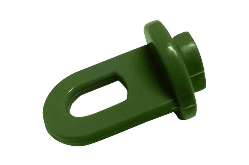 Planthängare 10-pak 3x2x1,5 cm - Vihreä - Talo & remontointi - Rakentaminen - Naulat, ruuvit & kiinnitys - Koukut & silmut