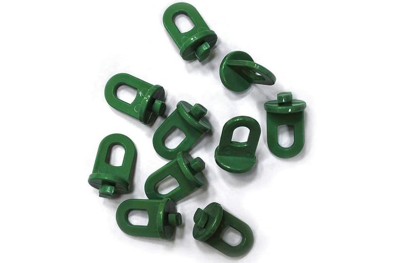 Planthängare 10-pak 3x2x1,5 cm - Vihreä - Talo & remontointi - Rakentaminen - Naulat, ruuvit & kiinnitys - Koukut & silmut