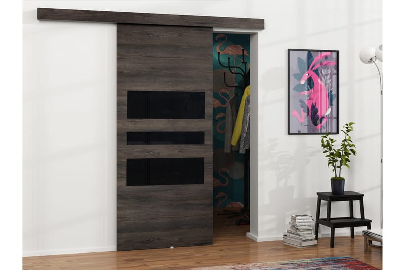 Doncaster Liukuovi - Ruskea/Musta - Talo & remontointi - Rakentaminen - Ovet - Liukuovi