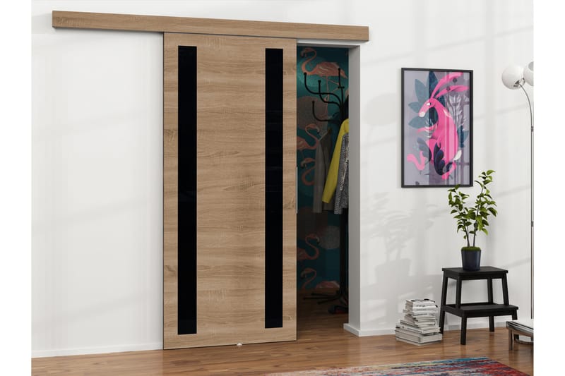 Doncaster Liukuovi - Valkoinen/Musta - Talo & remontointi - Rakentaminen - Ovet - Liukuovi