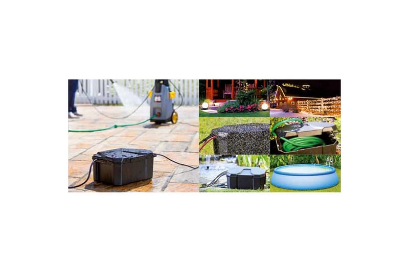 Garden Power Box Heissner - Talo & remontointi - Rakentaminen - Ovet - Oven lukot & oven painikkeet