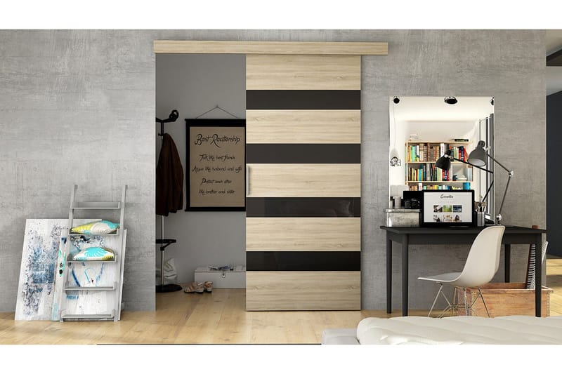 Granica Liukuovi - Beige/Musta - Talo & remontointi - Rakentaminen - Ovet - Liukuovi