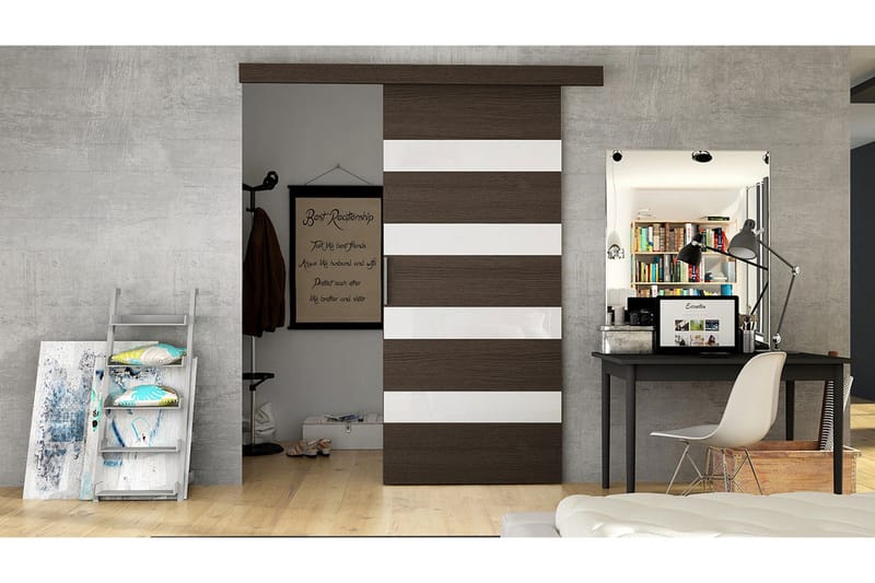 Granica Liukuovi - Ruskea/Valkoinen - Talo & remontointi - Rakentaminen - Ovet - Liukuovi