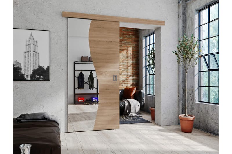 Grinduga Liukuovi - Beige - Talo & remontointi - Rakentaminen - Ovet - Liukuovi