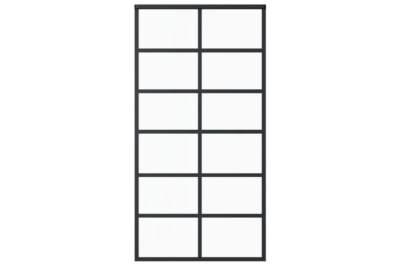 Liukuovi asennustarvikkeilla ESG lasi ja alumiini 102x205 cm - Talo & remontointi - Rakentaminen - Ovet - Liukuovi
