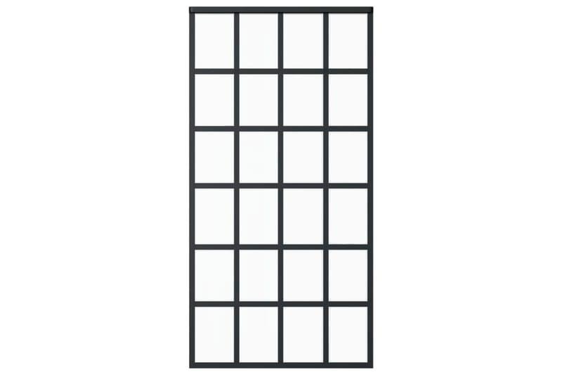Liukuovi asennustarvikkeilla ESG lasi ja alumiini 102x205 cm - Talo & remontointi - Rakentaminen - Ovet - Liukuovi