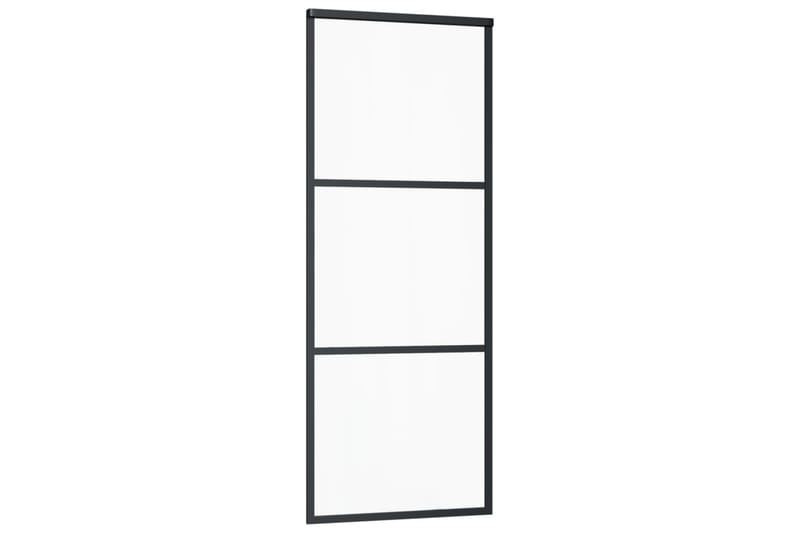 Liukuovi asennustarvikkeilla ESG lasi ja alumiini 76x205 cm - Talo & remontointi - Rakentaminen - Ovet - Liukuovi