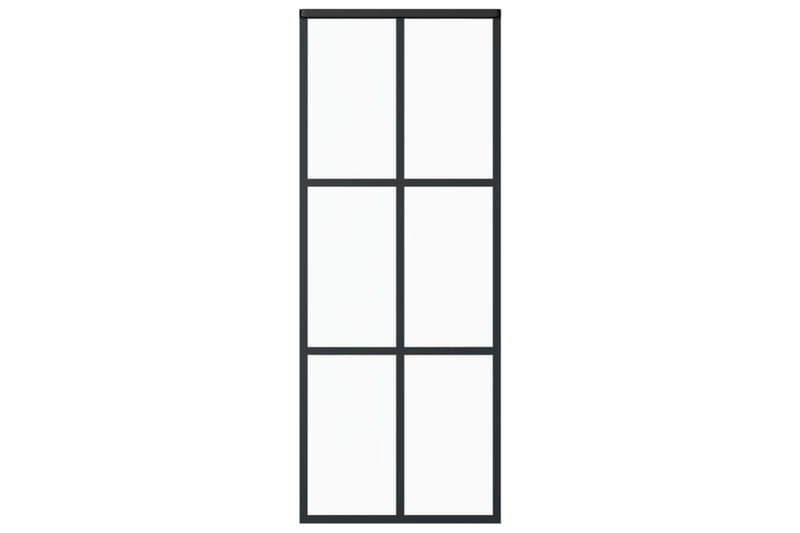 Liukuovi asennustarvikkeilla ESG lasi ja alumiini 76x205 cm - Talo & remontointi - Rakentaminen - Ovet - Liukuovi