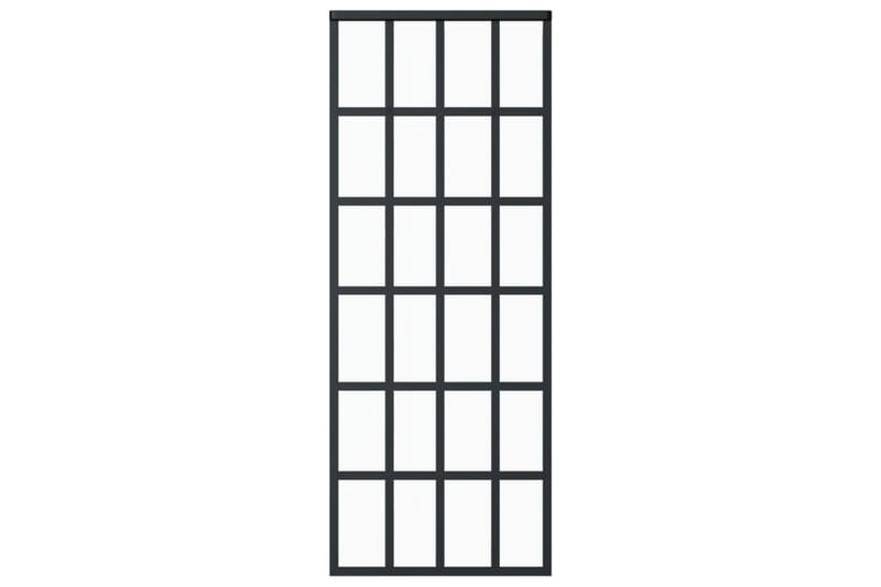 Liukuovi asennustarvikkeilla ESG lasi ja alumiini 76x205 cm - Talo & remontointi - Rakentaminen - Ovet - Liukuovi