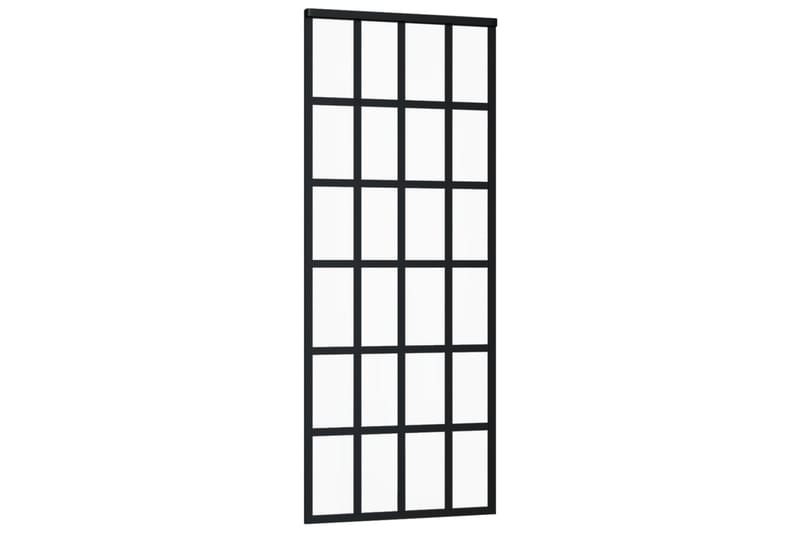 Liukuovi asennustarvikkeilla ESG lasi ja alumiini 76x205 cm - Talo & remontointi - Rakentaminen - Ovet - Liukuovi