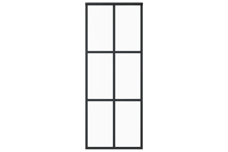 Liukuovi asennustarvikkeilla ESG lasi ja alumiini 76x205 cm - Talo & remontointi - Rakentaminen - Ovet - Liukuovi