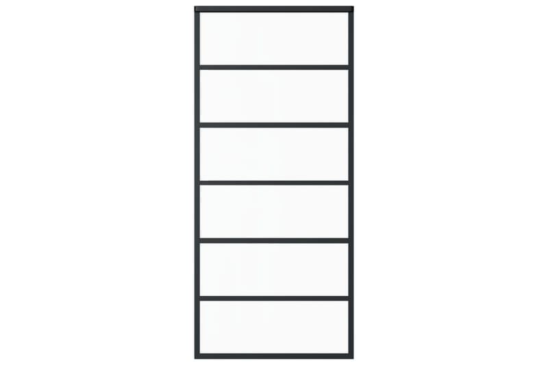 Liukuovi asennustarvikkeilla ESG lasi ja alumiini 90x205 cm - Talo & remontointi - Rakentaminen - Ovet - Liukuovi
