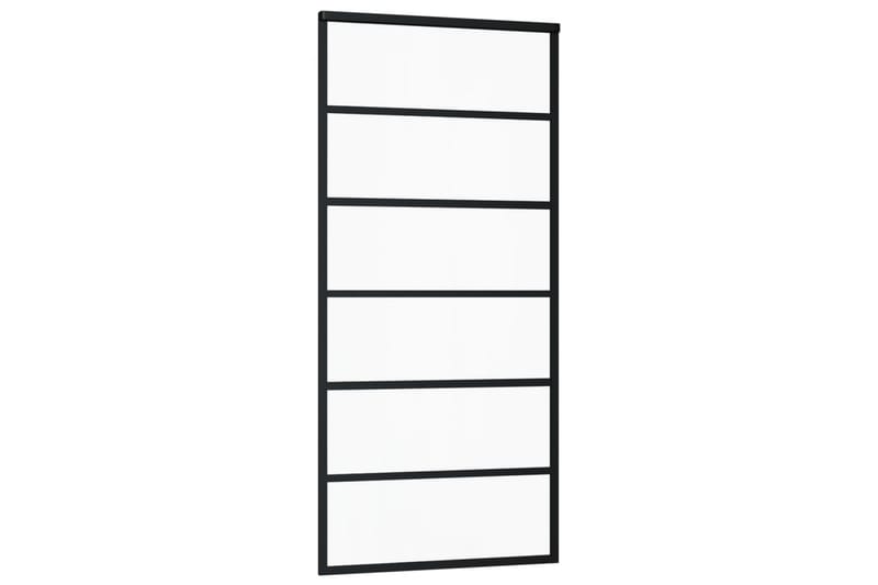 Liukuovi asennustarvikkeilla ESG lasi ja alumiini 90x205 cm - Talo & remontointi - Rakentaminen - Ovet - Liukuovi