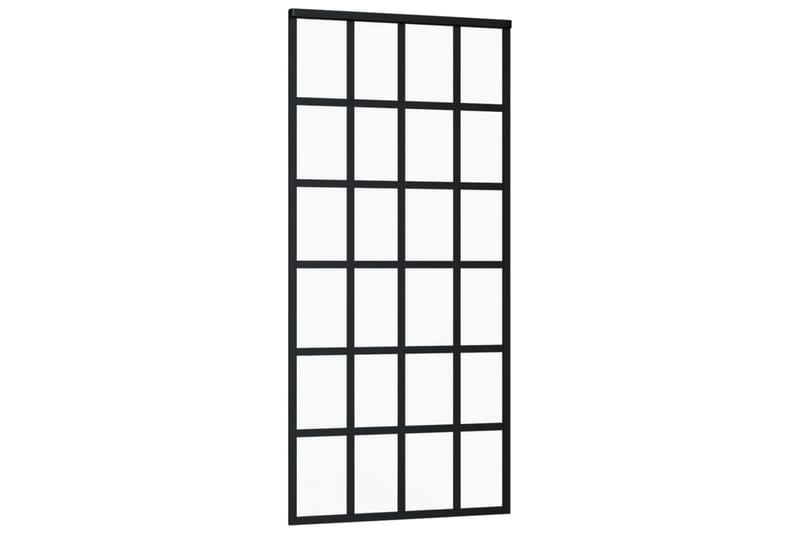 Liukuovi asennustarvikkeilla ESG lasi ja alumiini 90x205 cm - Talo & remontointi - Rakentaminen - Ovet - Liukuovi