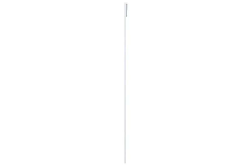 Liukuovi ESG-huurrelasi ja alumiini 90x205 cm valkoinen - Valkoinen - Talo & remontointi - Rakentaminen - Ovet - Liukuovi