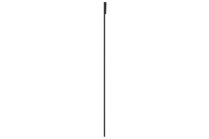 Liukuovi ESG-huurrelasi ja alumiini 90x205 cm musta - Musta - Talo & remontointi - Rakentaminen - Ovet - Sisäovi