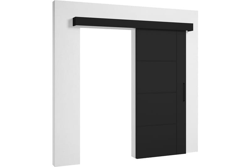 Takeya Liukuovi 96,5x205 cm, Musta