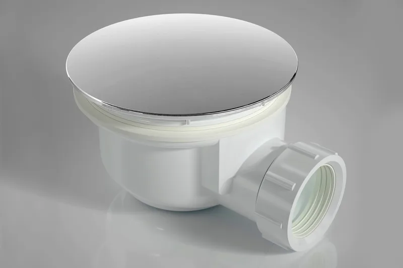 Viemäriputki suihkuun, Hopea/Vaaleanharmaa