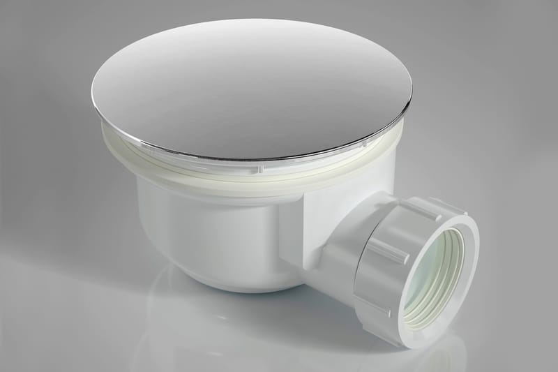 Viemäriputki suihkuun, Hopea/Vaaleanharmaa