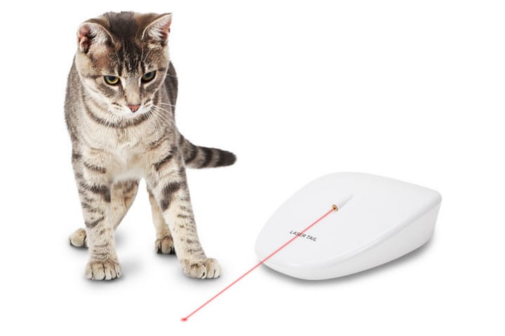 Kissan Liikkuva Aktivointilelu Laserilla Valkoinen - Petsafe - Kissan lelu