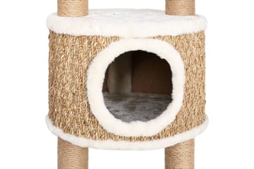 Kissan kiipeilypuu raapimispylväällä 126 cm meriheinä - Beige - Urheilu & vapaa-aika - Eläimille - Kissa - Kissojen kalusteet - Raapimispuu & kiipeilypuu