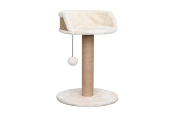 Kissan kiipeilypuu raapimispylväällä 49 cm meriheinä - Beige - Urheilu & vapaa-aika - Eläimille - Kissa - Kissojen kalusteet - Raapimispuu & kiipeilypuu