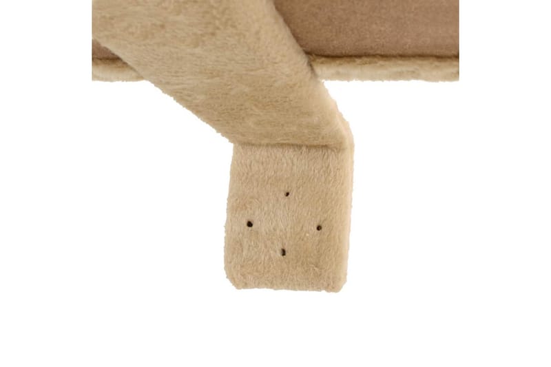 Kissan kiipeilypuu sisal-pylv�äillä seinäkiinnitys 194cm beig - Beige - Urheilu & vapaa-aika - Eläimille - Kissa - Kissojen kalusteet