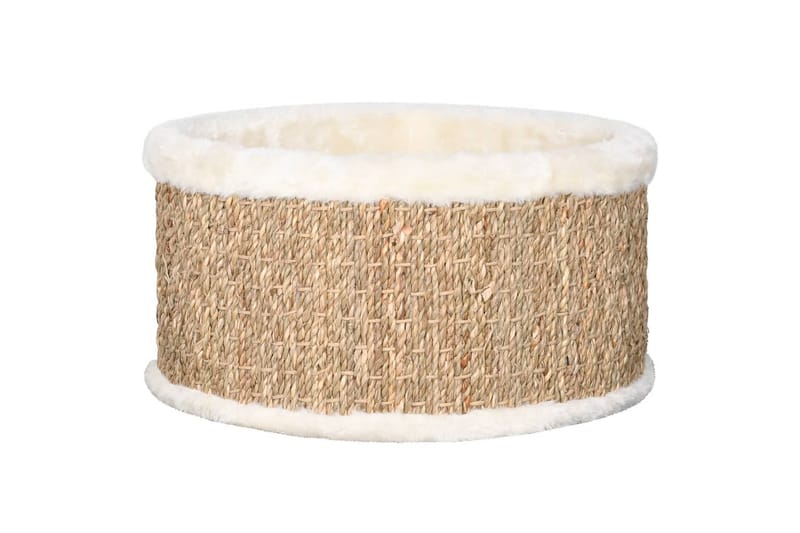 Pyöreä kissankori 36 cm meriheinä - Beige - Urheilu & vapaa-aika - Eläimille - Kissa - Kissojen kalusteet - Kissanpeti & kissan sänky