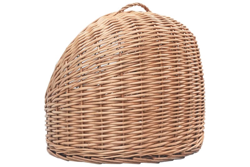 Kissan kuljetuskori 45x35x35 cm luonnollinen paju - Urheilu & vapaa-aika - Eläimille - Kissa - Kuljetuslaatikko & kantolaukku