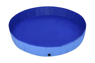 Kokoontaitettava koiran uima-allas sininen 300x40 cm PVC - Urheilu & vapaa-aika - Eläimille - Koira - Koiratarvikkeet - Koiran lelu & koiran pehmolelu