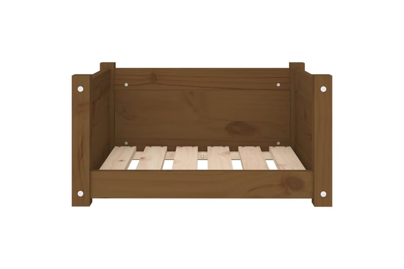 beBasic Koiransänky hunajanruskea 55,5x45,5x28 cm täysi mänty - Ruskea - Urheilu & vapaa-aika - Eläimille - Koira - Koirien kalusteet - Koiran peti & koiran sänky