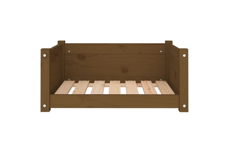 beBasic Koiransänky hunajanruskea 65,5x50,5x28 cm täysi mänty - Ruskea - Urheilu & vapaa-aika - Eläimille - Koira - Koirien kalusteet - Koiran peti & koiran sänky