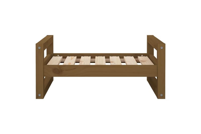 beBasic Koiransänky hunajanruskea 65,5x50,5x28 cm täysi mänty - Ruskea - Urheilu & vapaa-aika - Eläimille - Koira - Koirien kalusteet - Koiran peti & koiran sänky