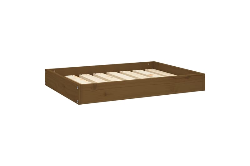 beBasic Koiransänky hunajanruskea 71,5x54x9 cm täysi mänty - Ruskea - Urheilu & vapaa-aika - Eläimille - Koira - Koirien kalusteet - Koiran peti & koiran sänky