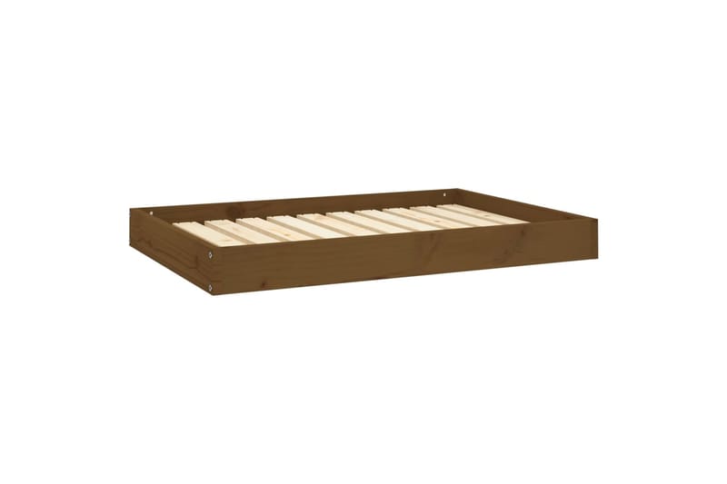 beBasic Koiransänky hunajanruskea 91,5x64x9 cm täysi mänty - Ruskea - Urheilu & vapaa-aika - Eläimille - Koira - Koirien kalusteet - Koiran peti & koiran sänky