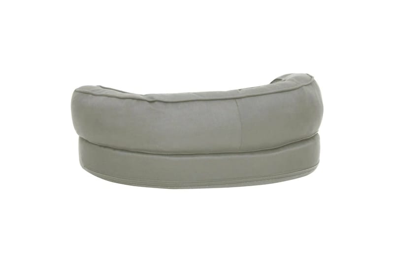 Ergonominen koiransängyn patja 60x42 cm pellavatyyli harmaa - Harmaa - Urheilu & vapaa-aika - Eläimille - Koira - Koirien kalusteet - Koiran peti & koiran sänky