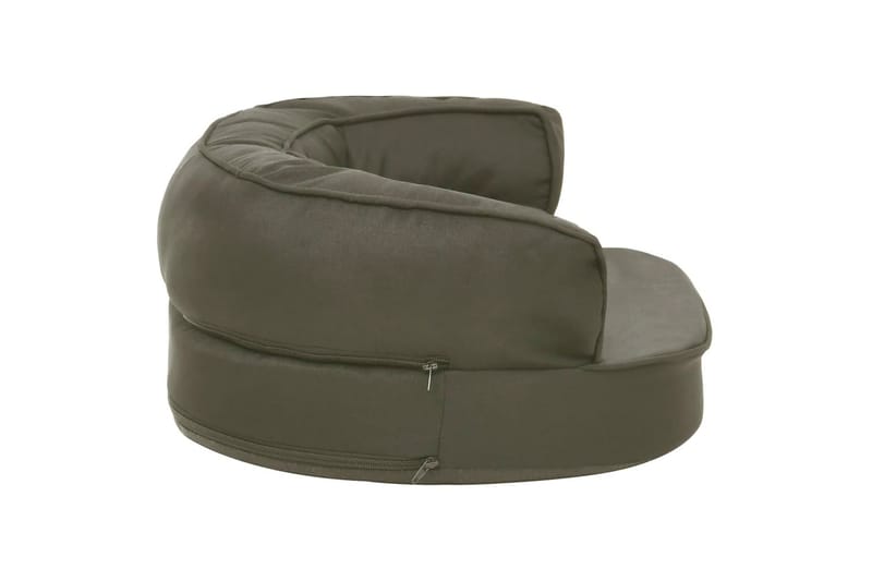 Ergonominen koiransängyn patja 60x42 cm - Harmaa - Urheilu & vapaa-aika - Eläimille - Koira - Koirien kalusteet - Koiran peti & koiran sänky