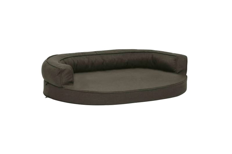Ergonominen koiransängyn patja 75x53 cm - Harmaa - Urheilu & vapaa-aika - Eläimille - Koira - Koirien kalusteet - Koiran peti & koiran sänky