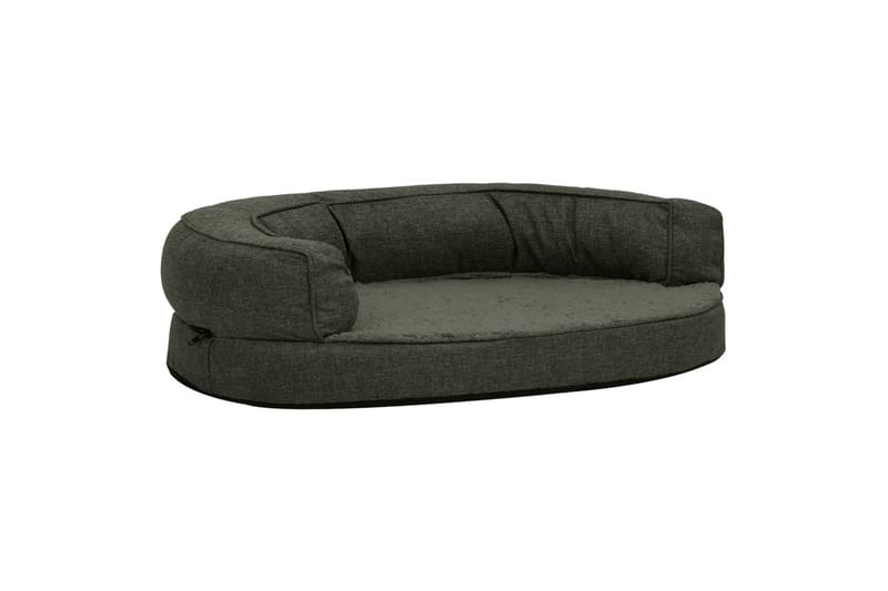 Ergonominen koiransängyn patja 75x53 cm - Harmaa - Urheilu & vapaa-aika - Eläimille - Koira - Koirien kalusteet - Koiran peti & koiran sänky