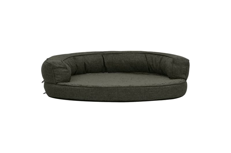 Ergonominen koiransängyn patja 75x53 cm - Harmaa - Urheilu & vapaa-aika - Eläimille - Koira - Koirien kalusteet - Koiran peti & koiran sänky