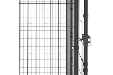 Koiran ulkohäkki teräs 7,26 m² - Urheilu & vapaa-aika - Eläimille - Koira - Koirien kalusteet