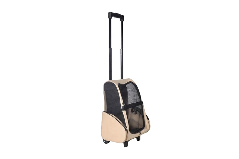 Taitettava lemmikkikärry monikäyttöinen beige - Beige - Urheilu & vapaa-aika - Eläimille - Koira - Koirien kalusteet