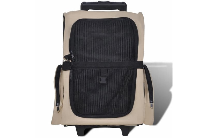 Taitettava lemmikkikärry monikäyttöinen beige - Beige - Urheilu & vapaa-aika - Eläimille - Koira - Koirien kalusteet