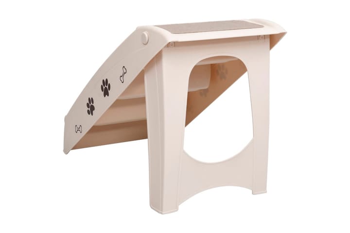 Taitettavat koiran portaat kerma 62x40x49,5 cm - Kerma - Koirien kalusteet - Koiran portaat